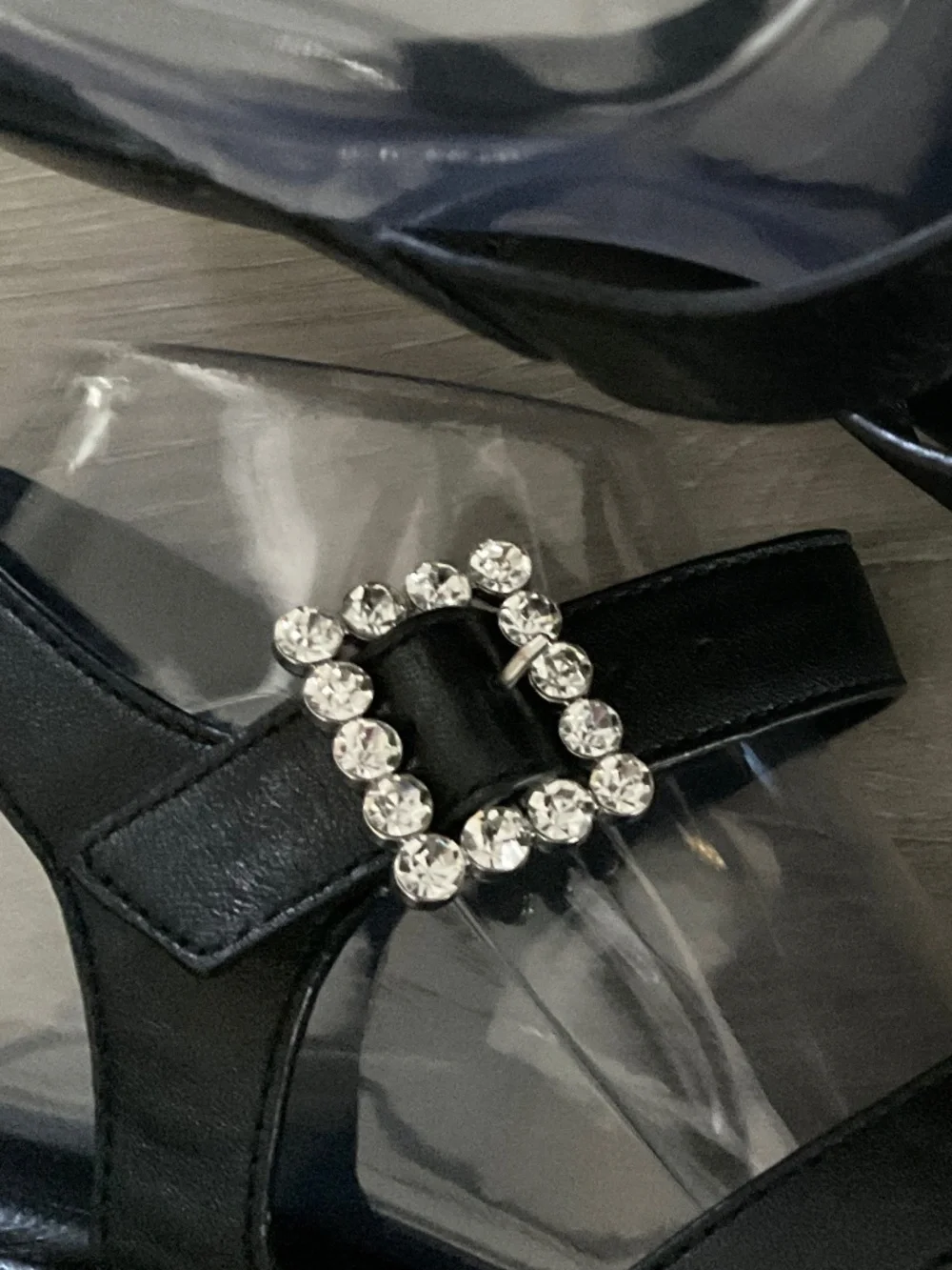 FREE PEOPLE Brooklyn Platform Heels Sandals Black Size 9 NEW